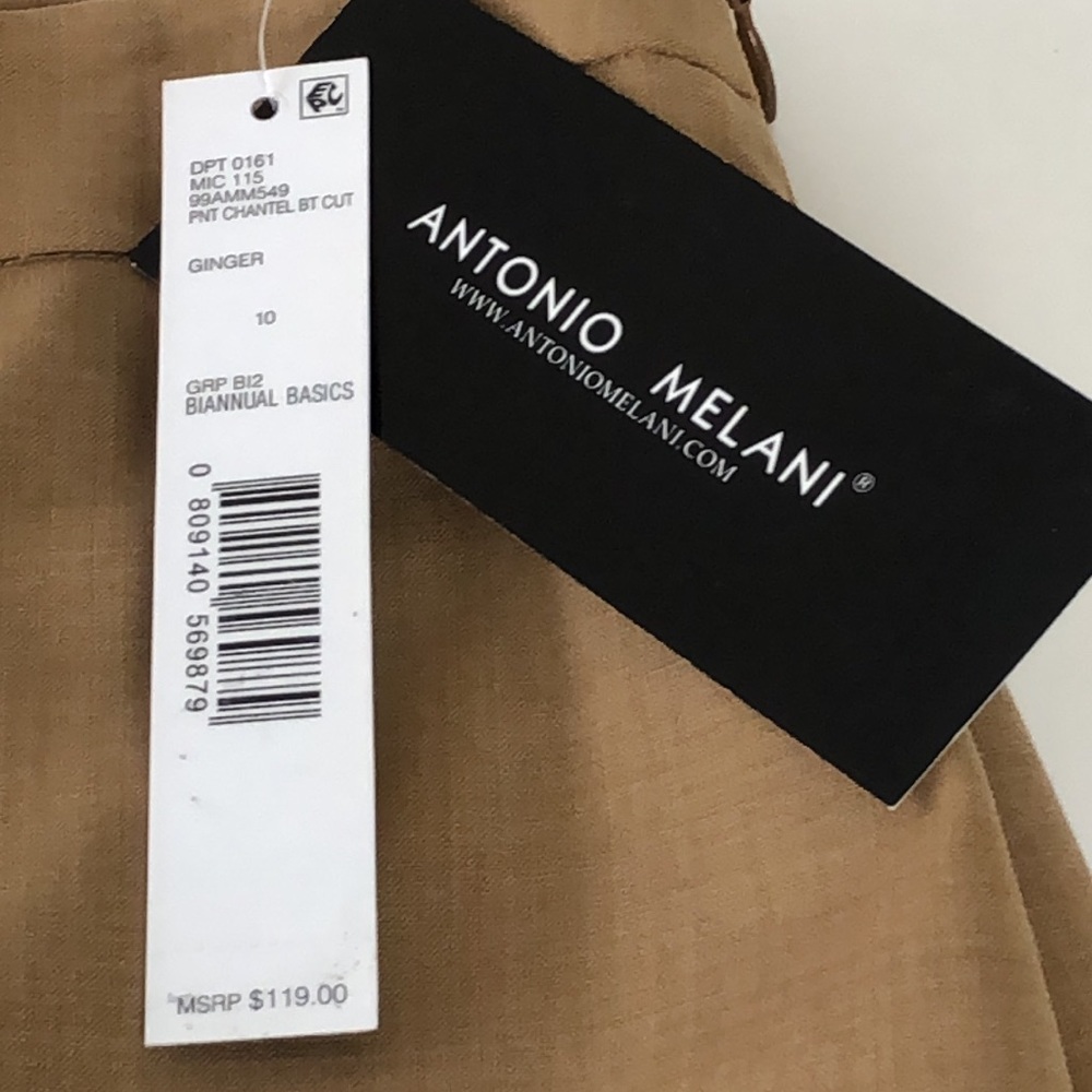 Antonio Melani Chantel dress pants New Size 10 bootcut NWT - Picture 5 of 13